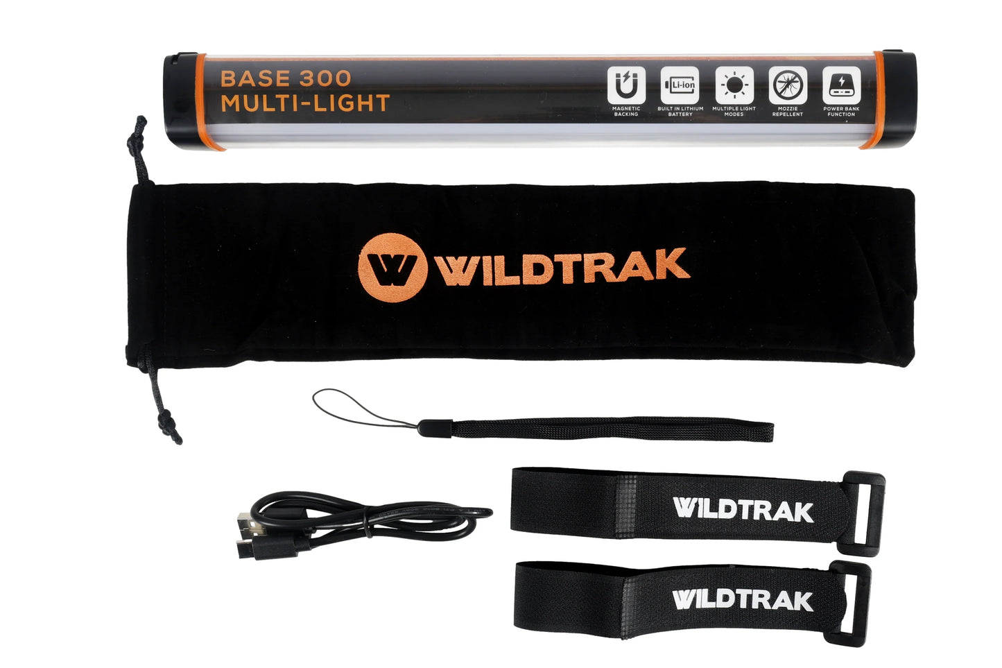 WildTrak Base 300 Rechargeable Camp Multi Light and Power Bank