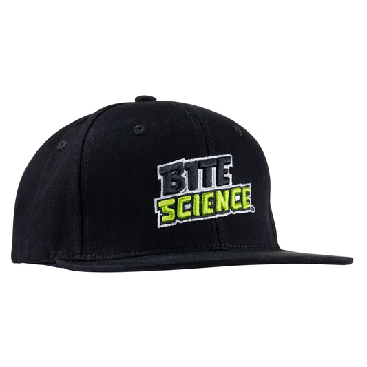 Bite Science Flat Peak Snapback Hat