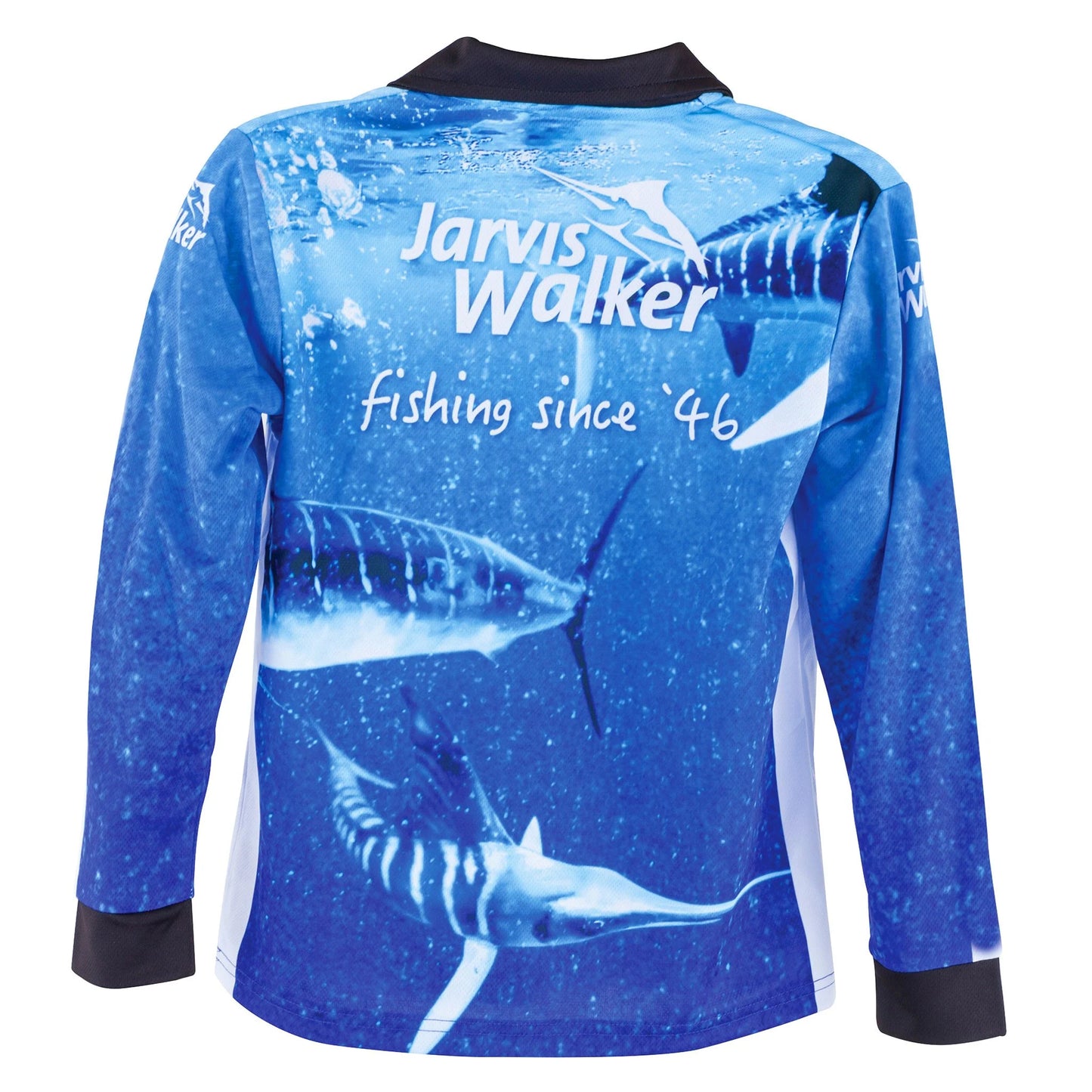 Jarvis Walker Long Sleeve Sublimated Marlin Fishing Shirt - Kids